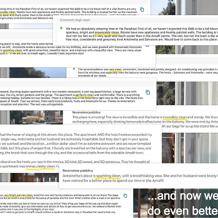 Via Paradiso * Amalfi